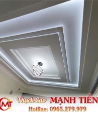 Thi công trần thạch cao hiện đại Tại Bình Dương