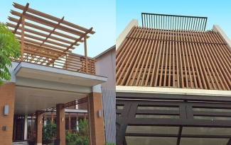 Mẫu Lam Che Nắng Sân Thượng Ấn Tượng, Sang Trọng