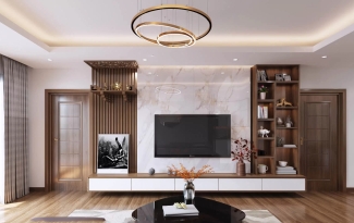 Top Mẫu Lam Nhựa Giả Gỗ Trang Trí Phòng Khách Đẹp, Ấn Tượng