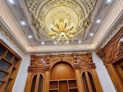 Thi công trần thạch cao Tân cổ Điển Đẹp Tại Thủ Đức 
