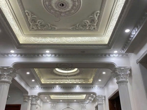 Thi công trần thạch cao Tân cổ Điển Đẹp Tại Thủ Đức 