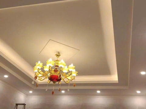 Thi công trần thạch cao hiện đại Tại Bình Dương