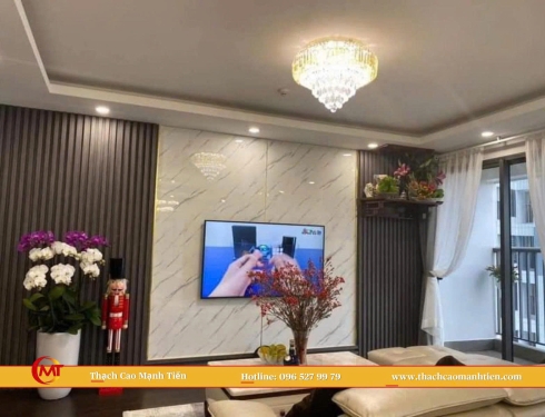 Thi Công Trần Nhựa Nano & PVC – Công Trình Tại Phường Tân Đông Hiệp, TP.HCM