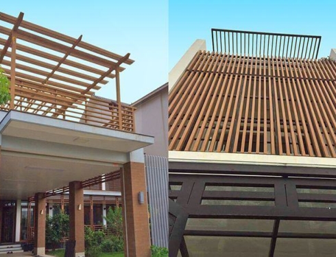 Mẫu Lam Che Nắng Sân Thượng Ấn Tượng, Sang Trọng