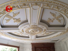  Mẫu Trần Thạch Cao Phòng Khách Cổ Điển Đẹp
