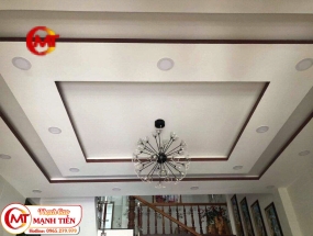 Mẫu Trần Thạch Cao Phòng Khách Hiện Đại Đẹp 