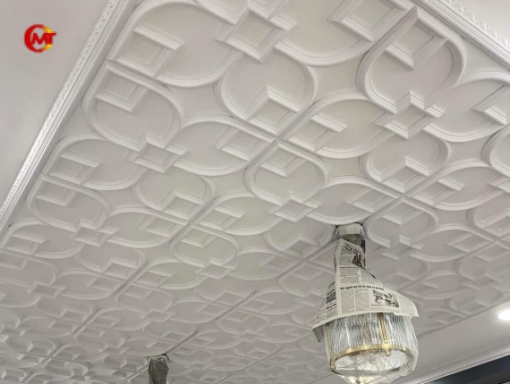  Mẫu Trần Thạch Cao Phòng Khách Cổ Điển Đẹp