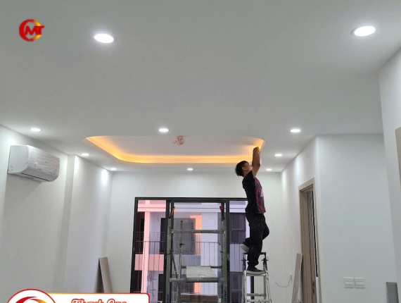 Mẫu Trần Thạch Cao Phòng Khách Hiện Đại Đẹp 